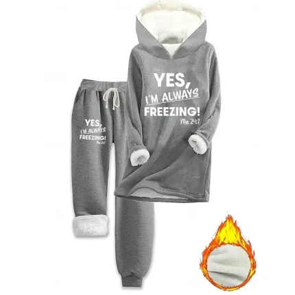 Women's Daily Stylish Two Piece Sets Tracksuit Pants Sets Long Sleeve Hooded Graphic Letter Drawstring Print Casual Daily Black Pink Dark Pink Fall Regular Fit - Image 5