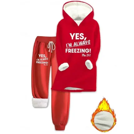 Women's Daily Stylish Two Piece Sets Tracksuit Pants Sets Long Sleeve Hooded Graphic Letter Drawstring Print Casual Daily Black Pink Dark Pink Fall Regular Fit - Image 6